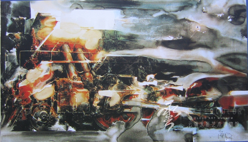 苏海青 《世纪辉煌系列》 195*120cm 2002年